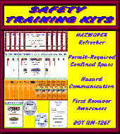 Safety Training Kits: New Environment, Inc. provides train-the-trainer training, 40-hour hazardous waste worker training, 8-hour hazwoper refresher, 8-hour supervisor and hazard communication (hazcom) training for all industries. We also offer self-study and self study osha hazardous waste operations and emergency response (hazwoper) training, and osha hazardous waste operations and emergency response (hazwoper) train the trainer training in English.